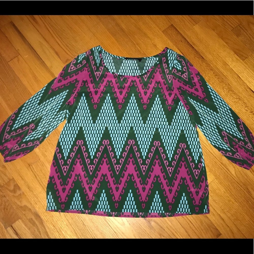 Chevron blouse